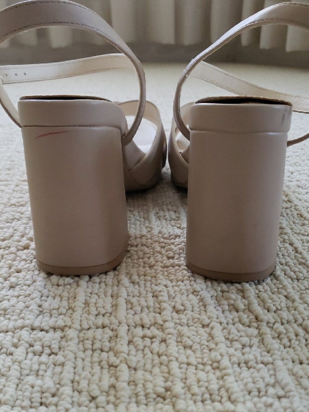 MIA - Women’s Strappy Block Heel Sandals — Nude - Picture 5 of 5